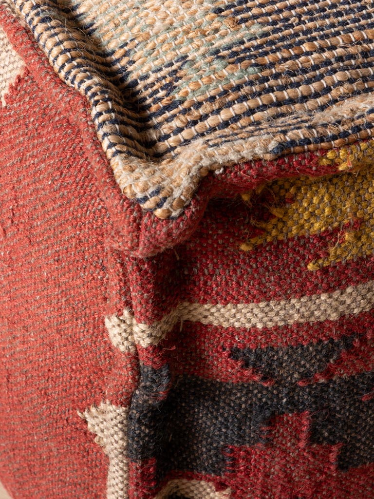 Winter kilim footstool Tikana - 6
