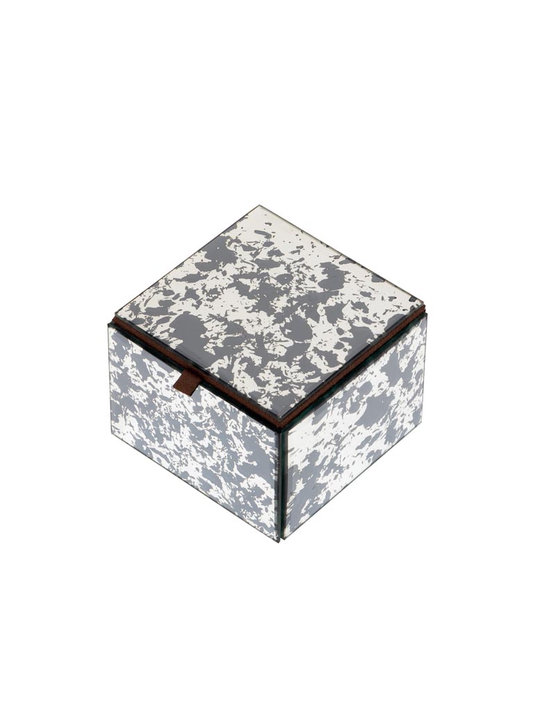 Small antique mirror box - 2