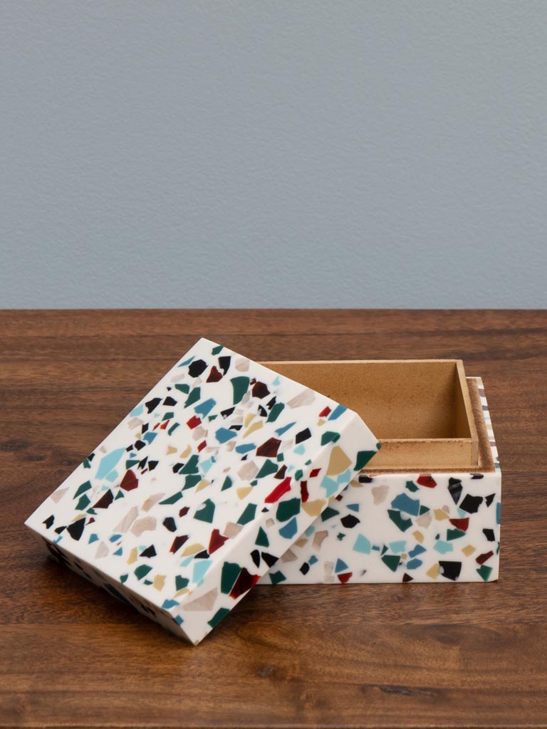 Small terrazzo style box - 4