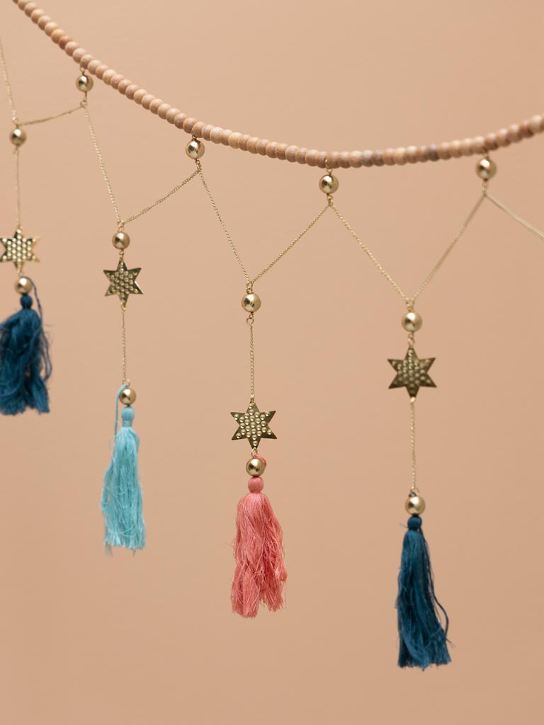 Stars & tassels garland - 3