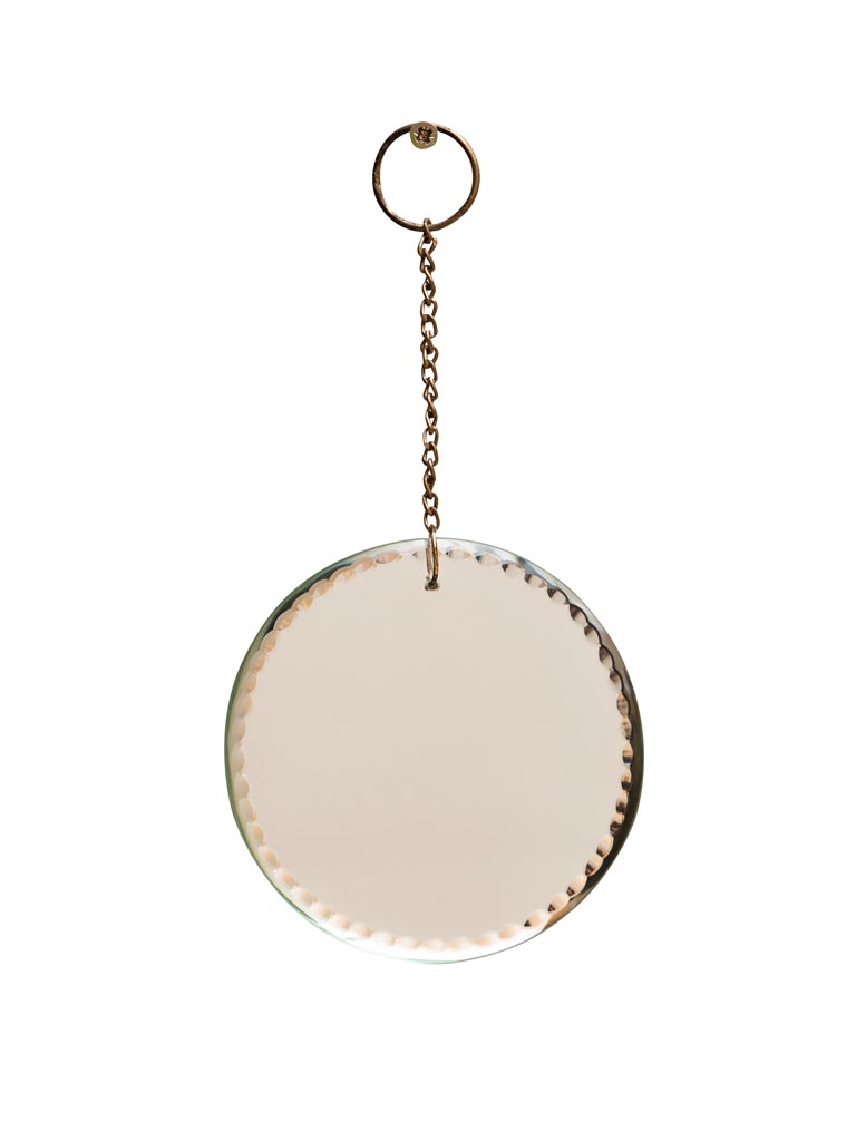 Small hanging round mirror - 2