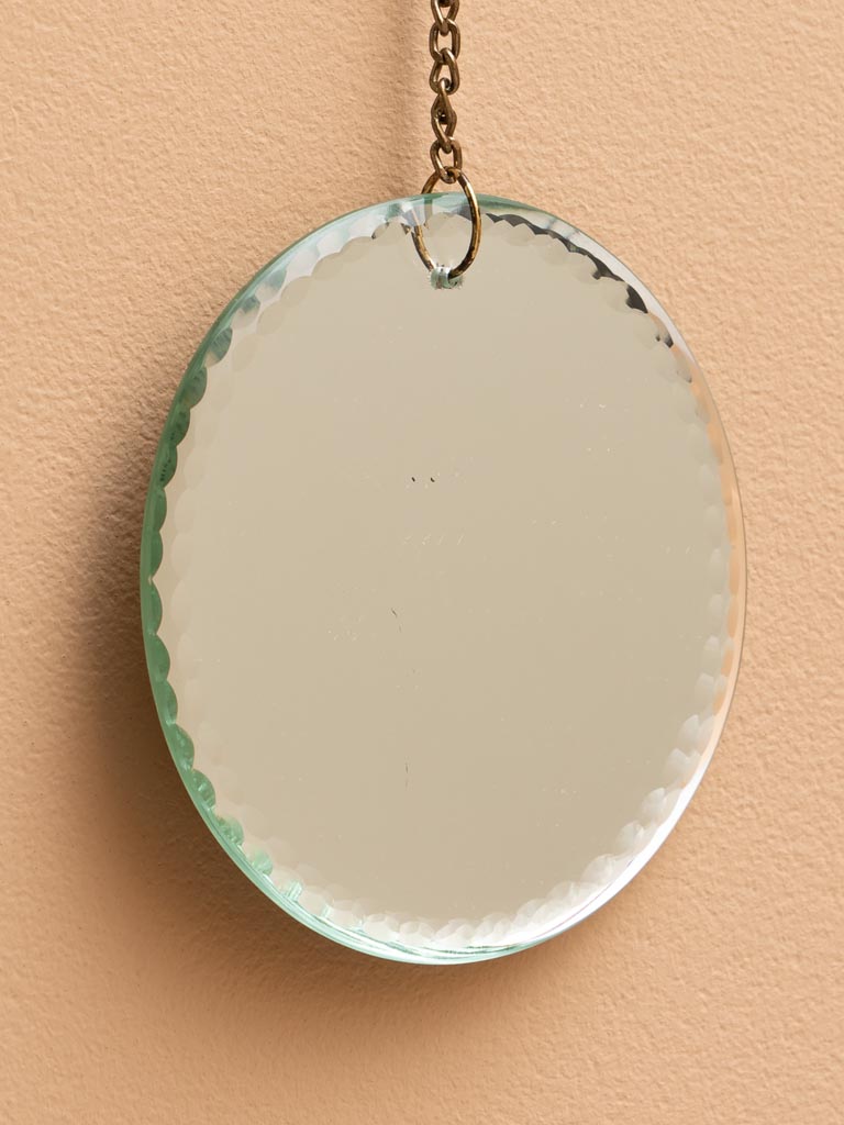 Small hanging round mirror - 3