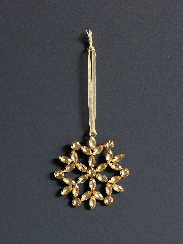 Golden snowflake - 1