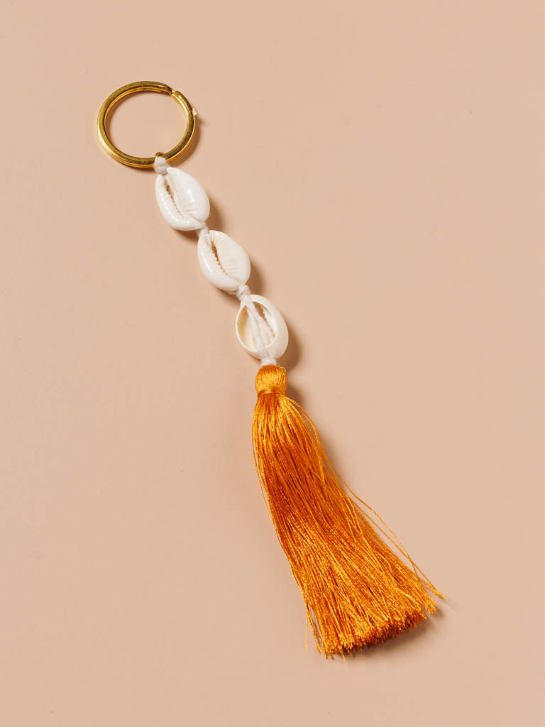 Key ring shell tassels - 1