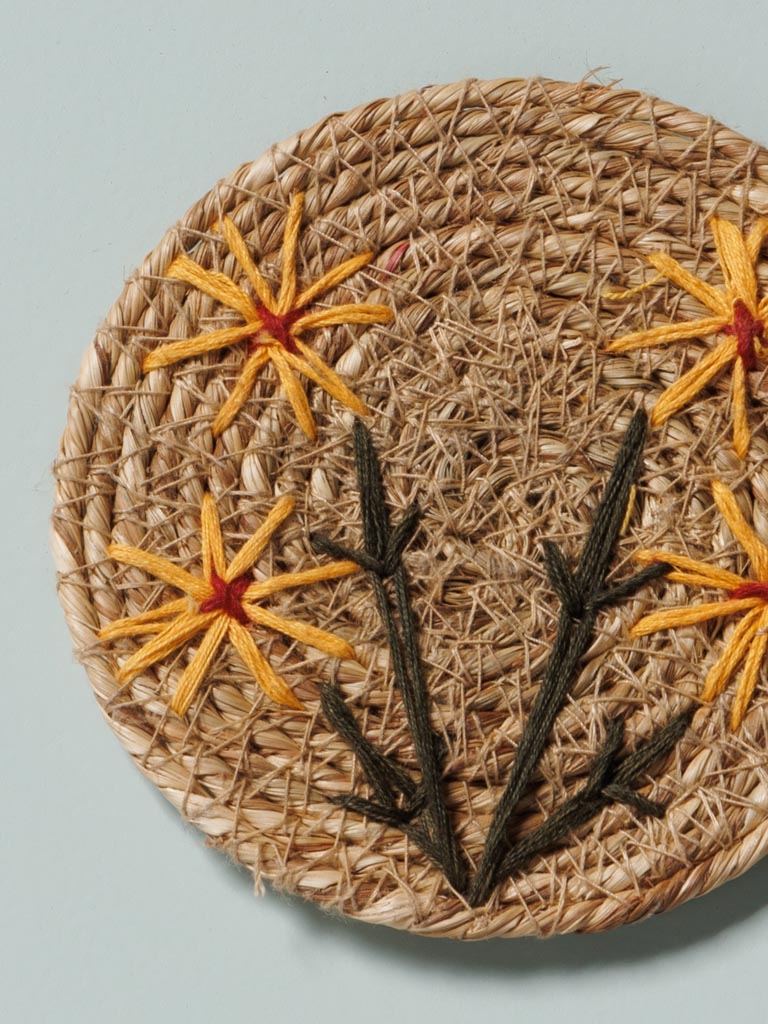 S/4 Sunflowers coasters - 3