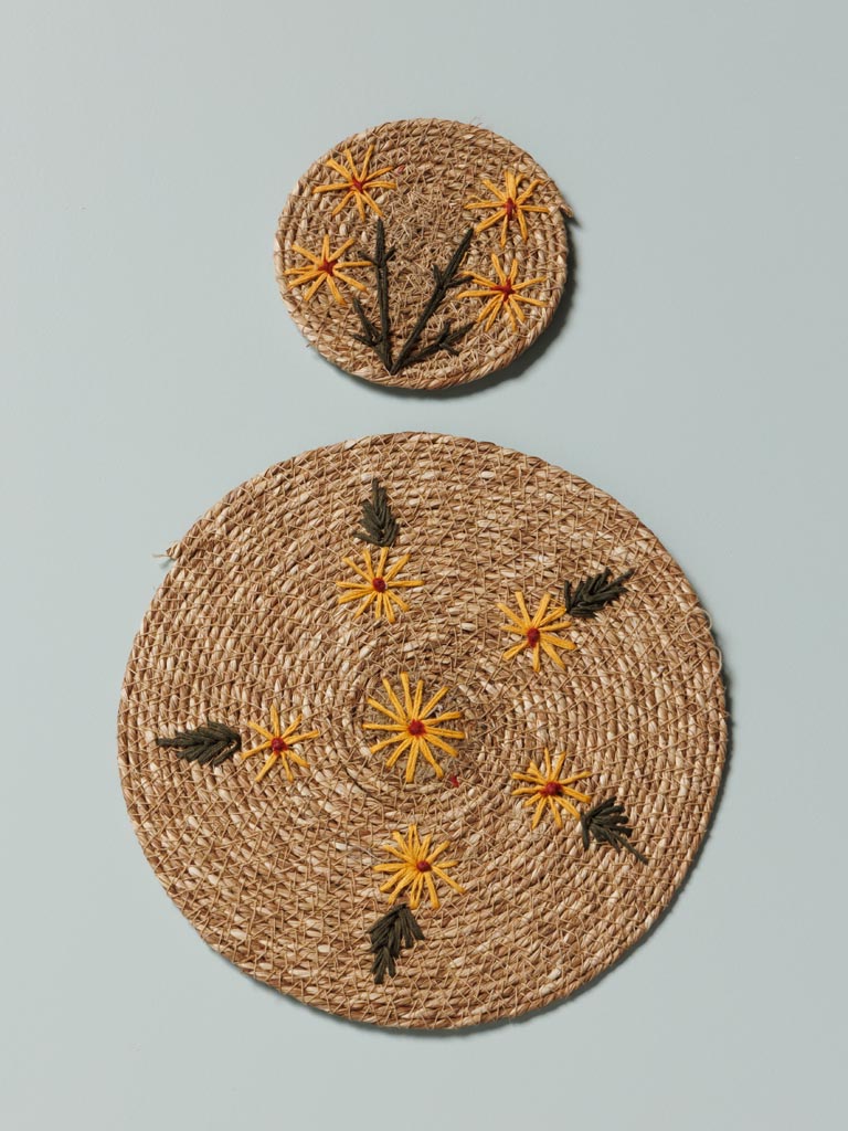 S/4 Sunflowers coasters - 4