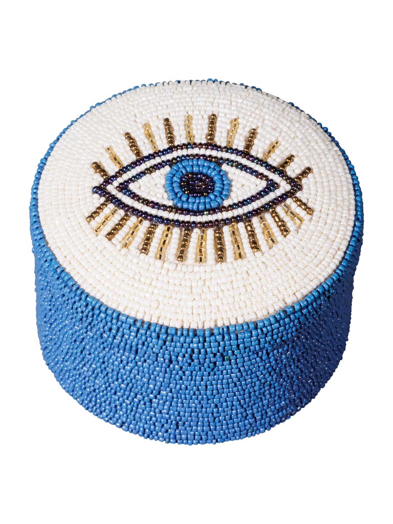 Round pearl box sacred eye - 4