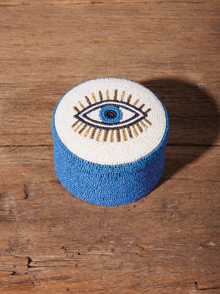 Round pearl box sacred eye - 2