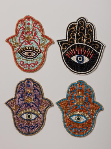 S/4 sous-verres Hamsa
