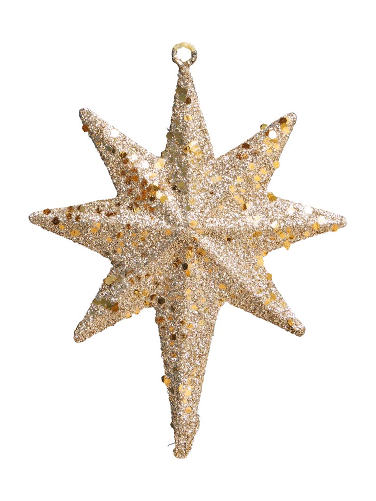 Small hanging lacquered Star - 2