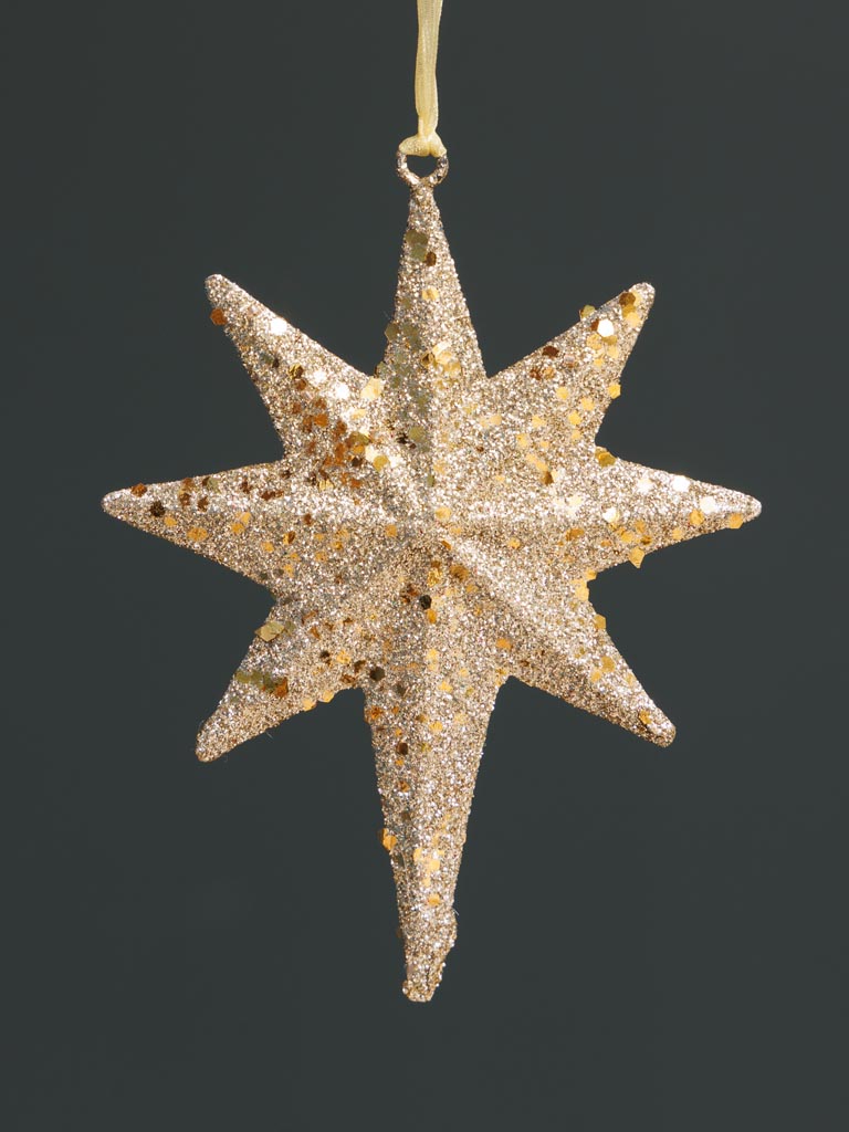 Small hanging lacquered Star - 3