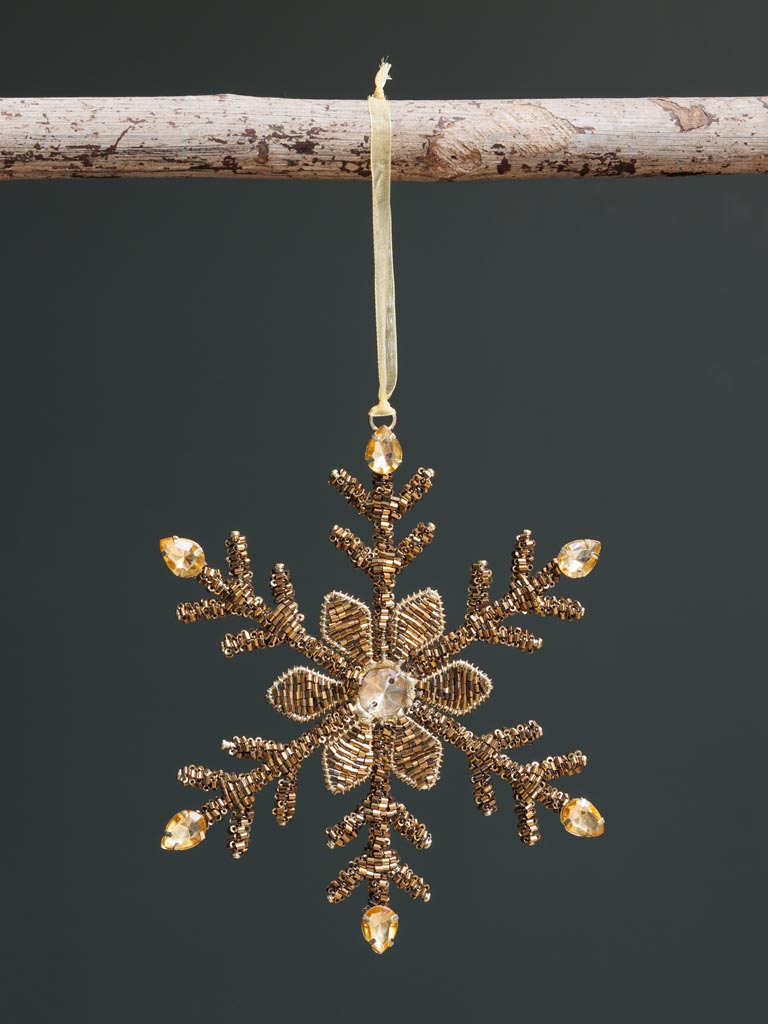 Hanging thin Snowflake - 1