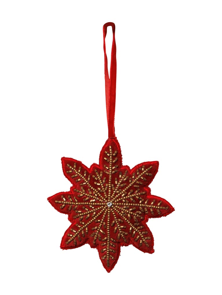 Hanging snowflake Avoriaz - 2