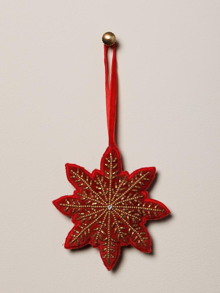 Hanging snowflake Avoriaz - 1