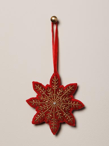 Hanging snowflake Avoriaz