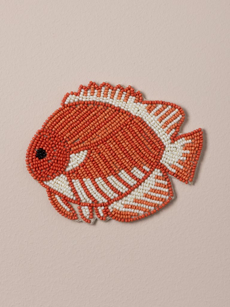 S/4 sous-verres poissons rouges - 4