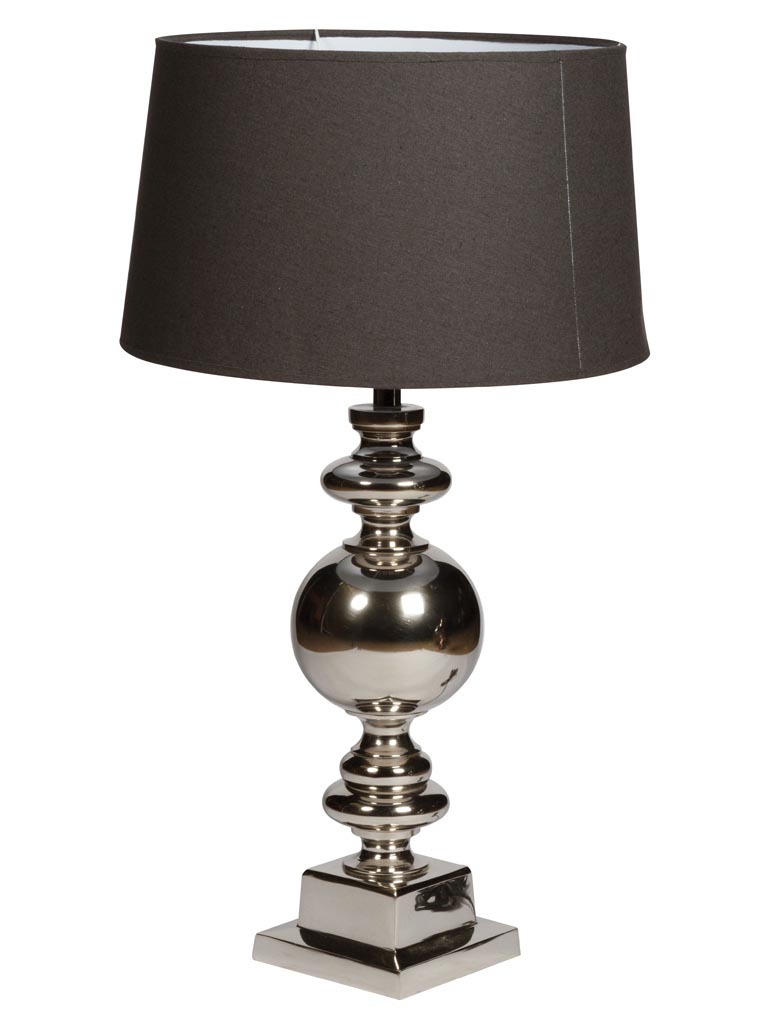 Table lamp silver Muse (Lampshade included) - 2