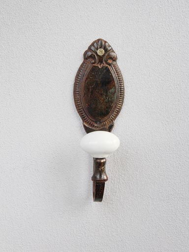 Gancio cammeo e ceramica
