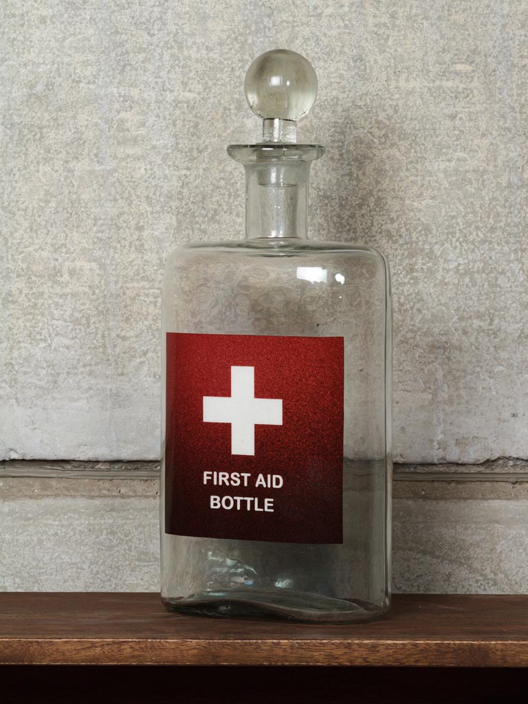 First aid bottle with stopper - 3