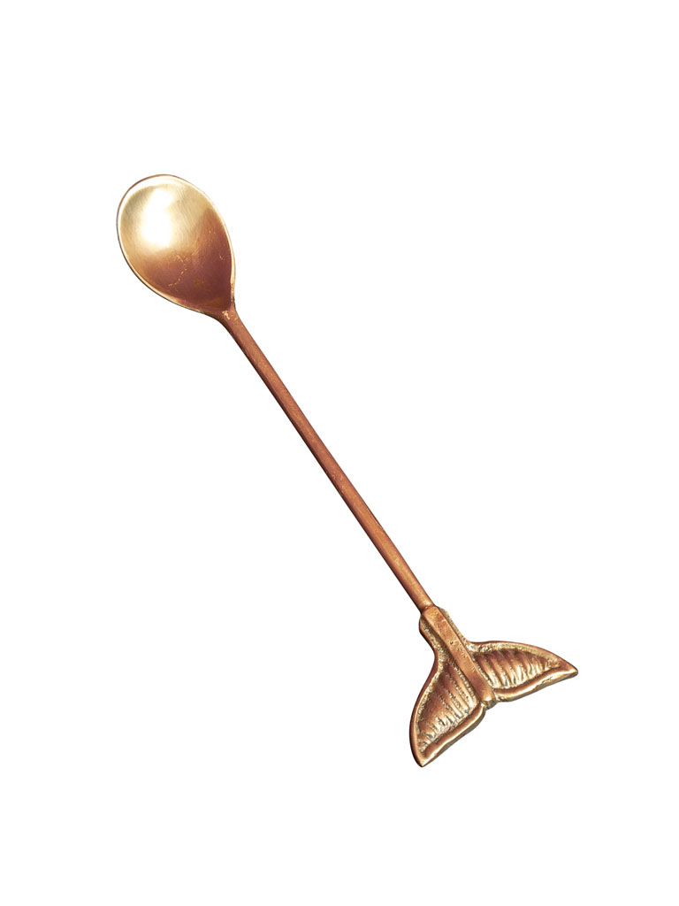 Small golden whale spoon - 2