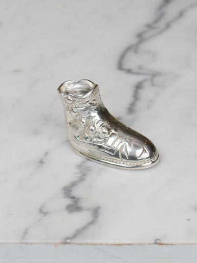 Bottle opener ski shoe ant.silver