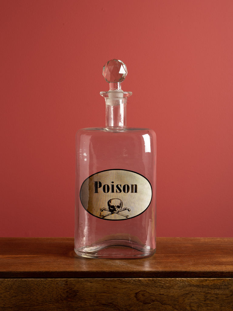 Poison bottle with stopper - 1