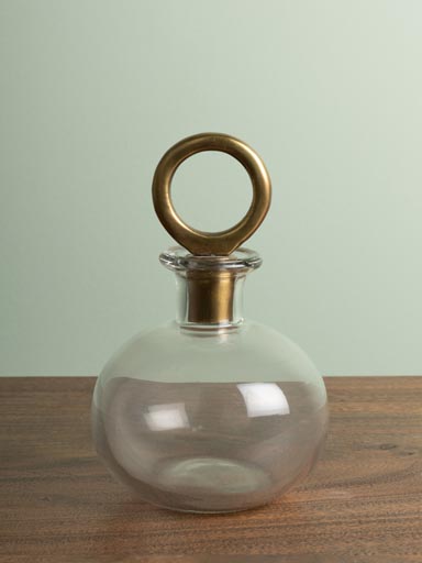 Carafe with ring stopper
