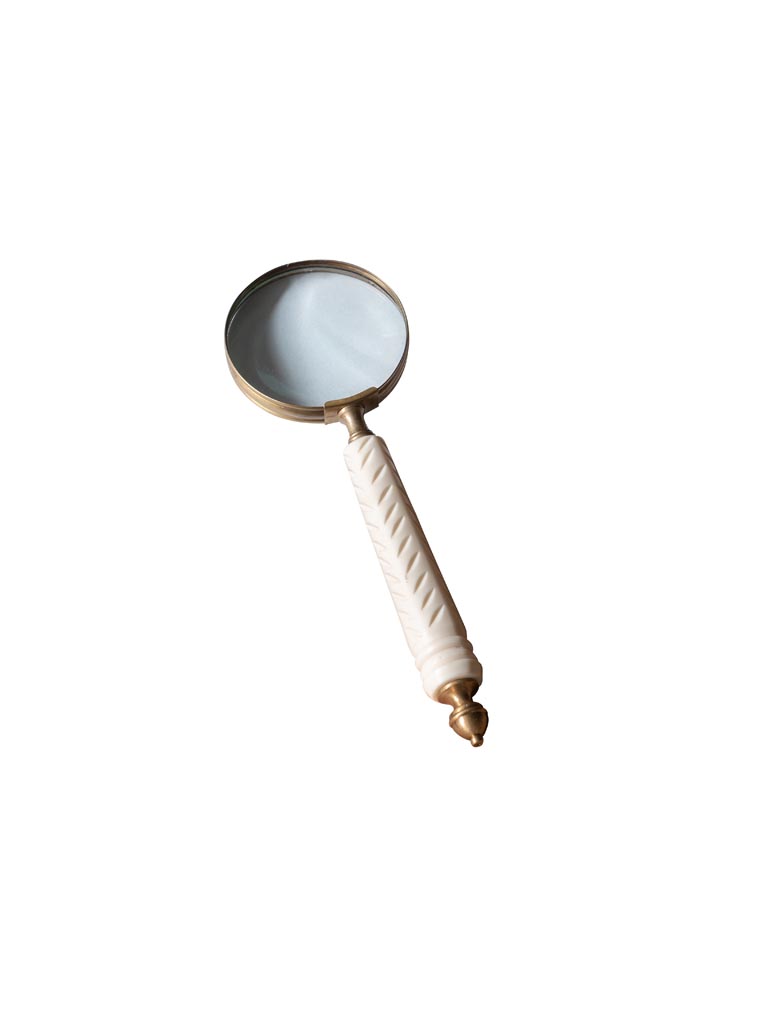 Magnifier with chiselled handle - 2