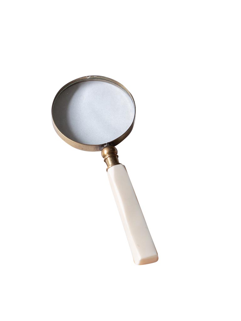 Small magnifier with square resin handle - 2