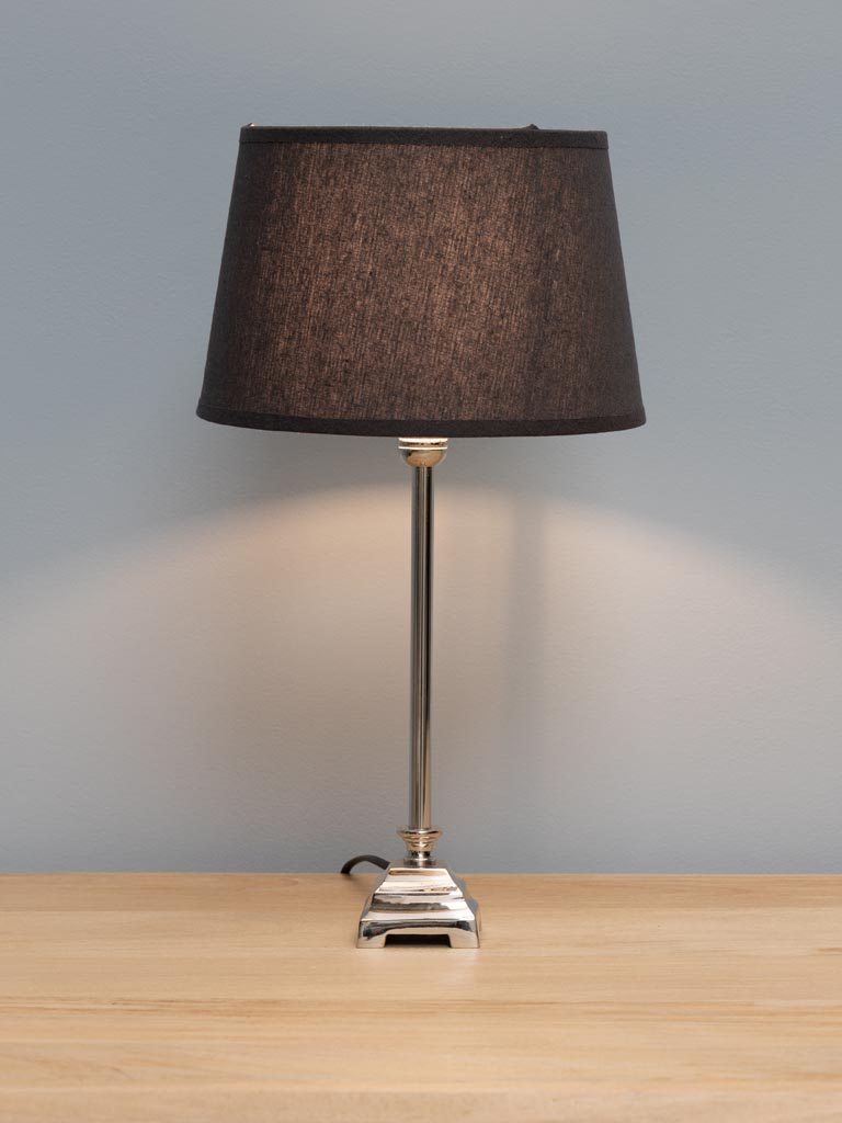 Table lamp silver Fine (Lampkap inbegrepen) - 3