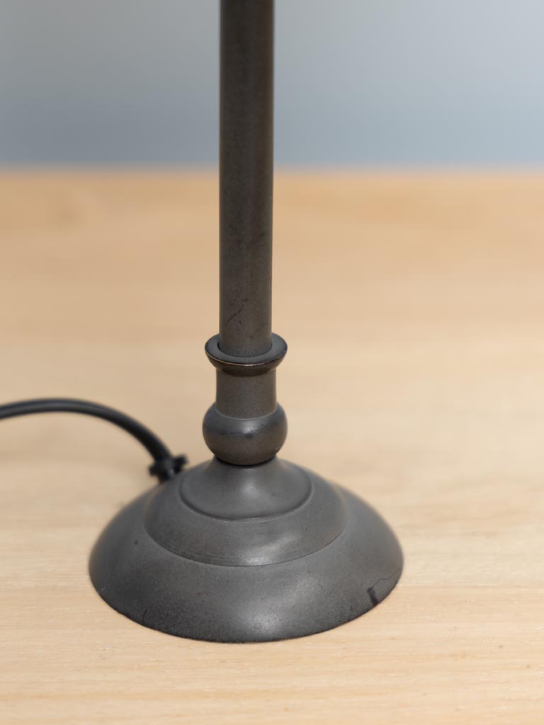 Table lamp black Sela (Lampkap inbegrepen) - 4