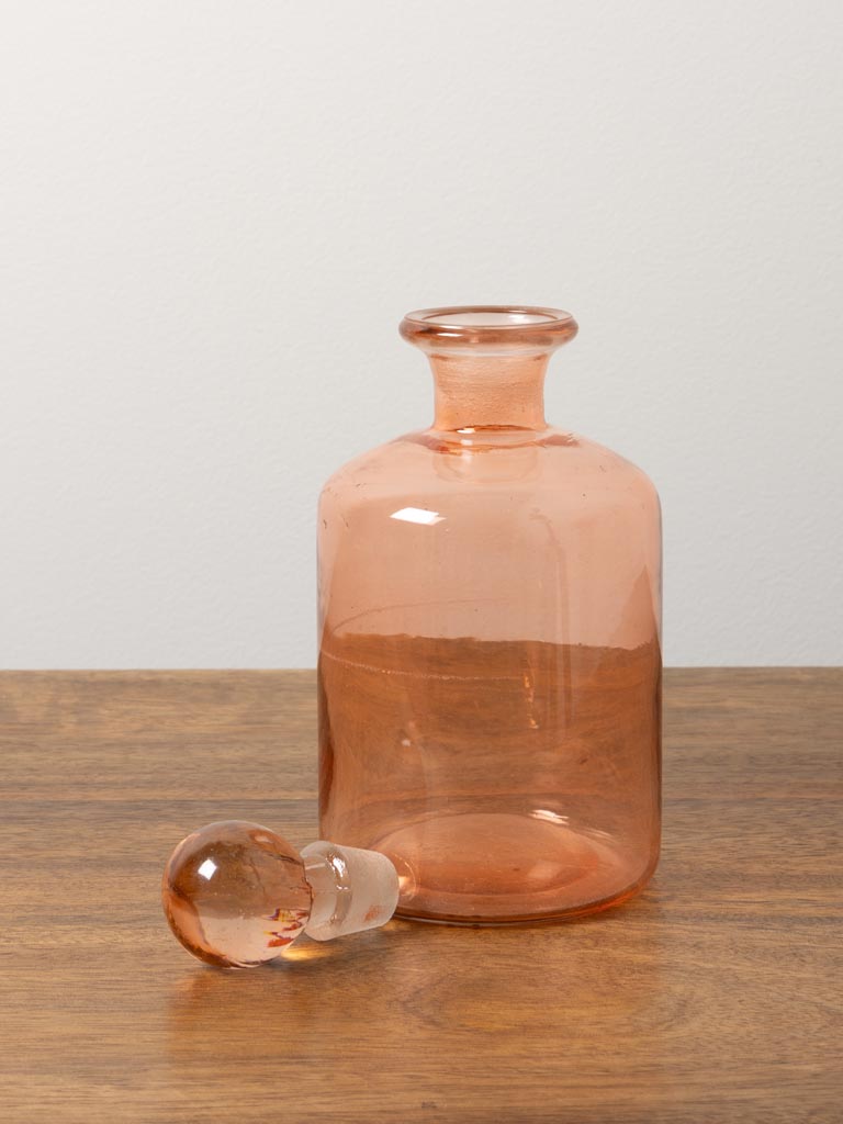 Orange flask with stopper - 5