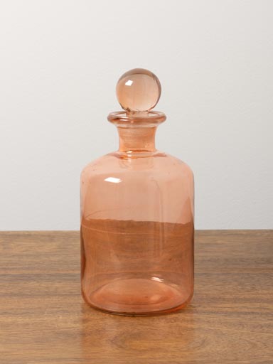Orange flask with stopper