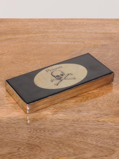 Poison rectangular box
