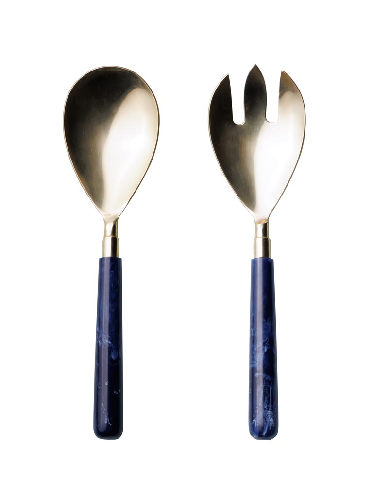 S/2 salad servers Ocean - 2