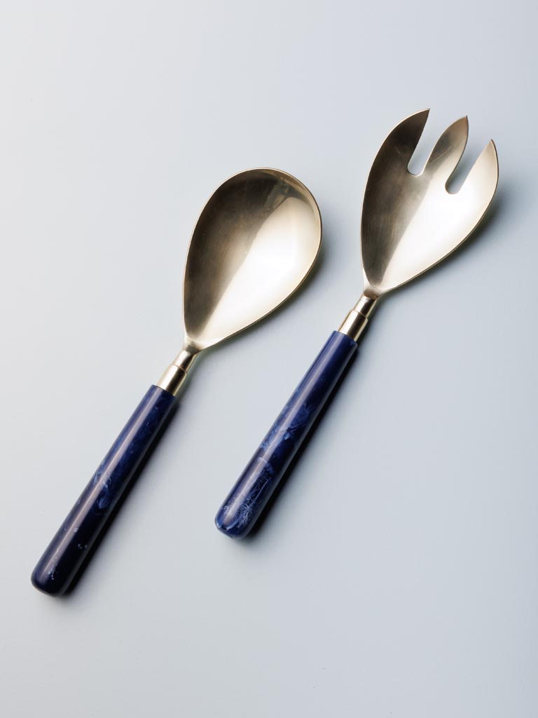 S/2 salad servers Ocean - 3