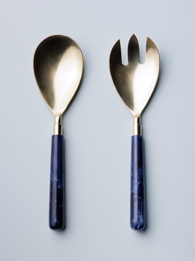 S/2 salad servers Ocean