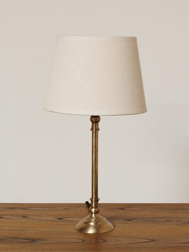 Table lamp brass Sela (Lampshade included)