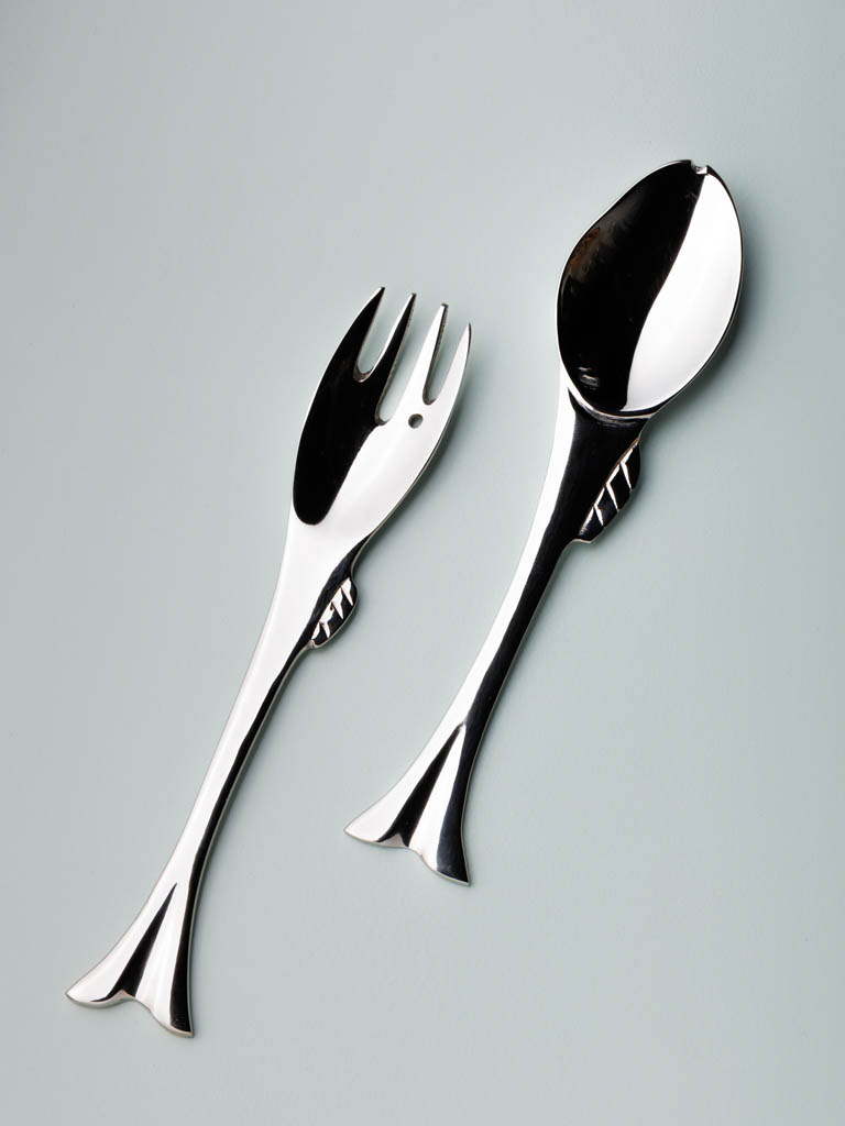 S/2 salad servers silver Marina - 1