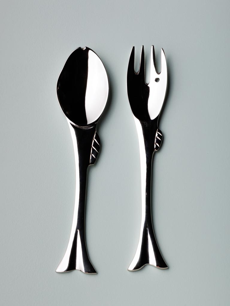 S/2 salad servers silver Marina - 3