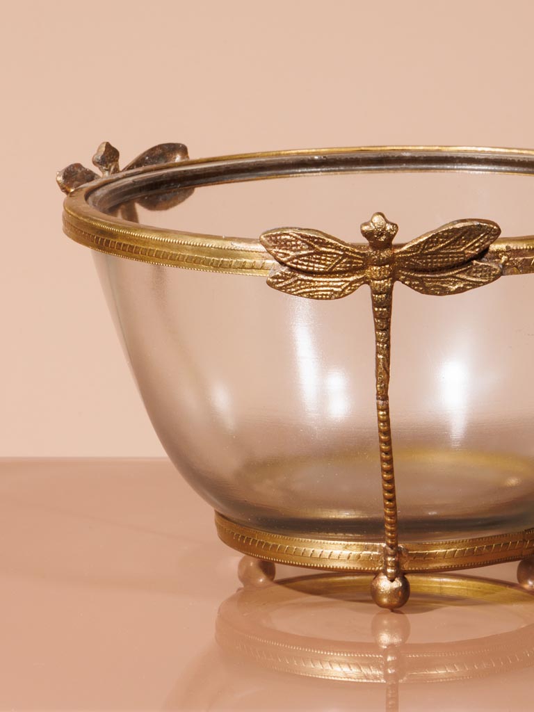 Dragonfly glass bowl - 3