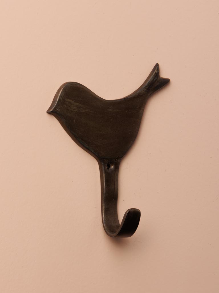 Silver bird hook - 3