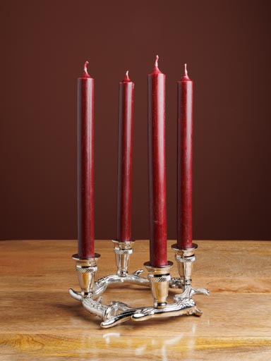 Candelabrum Cervidae 4 candles