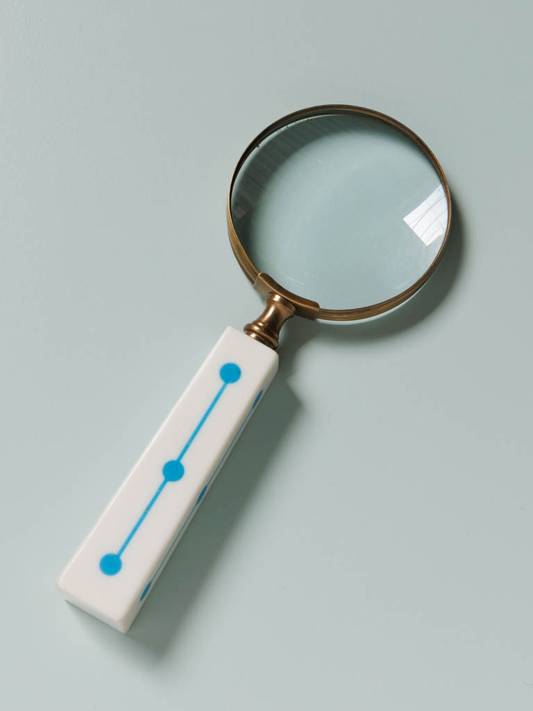 Magnifier turquoise Finition - 1