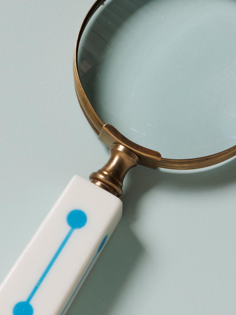 Magnifier turquoise Finition - 3