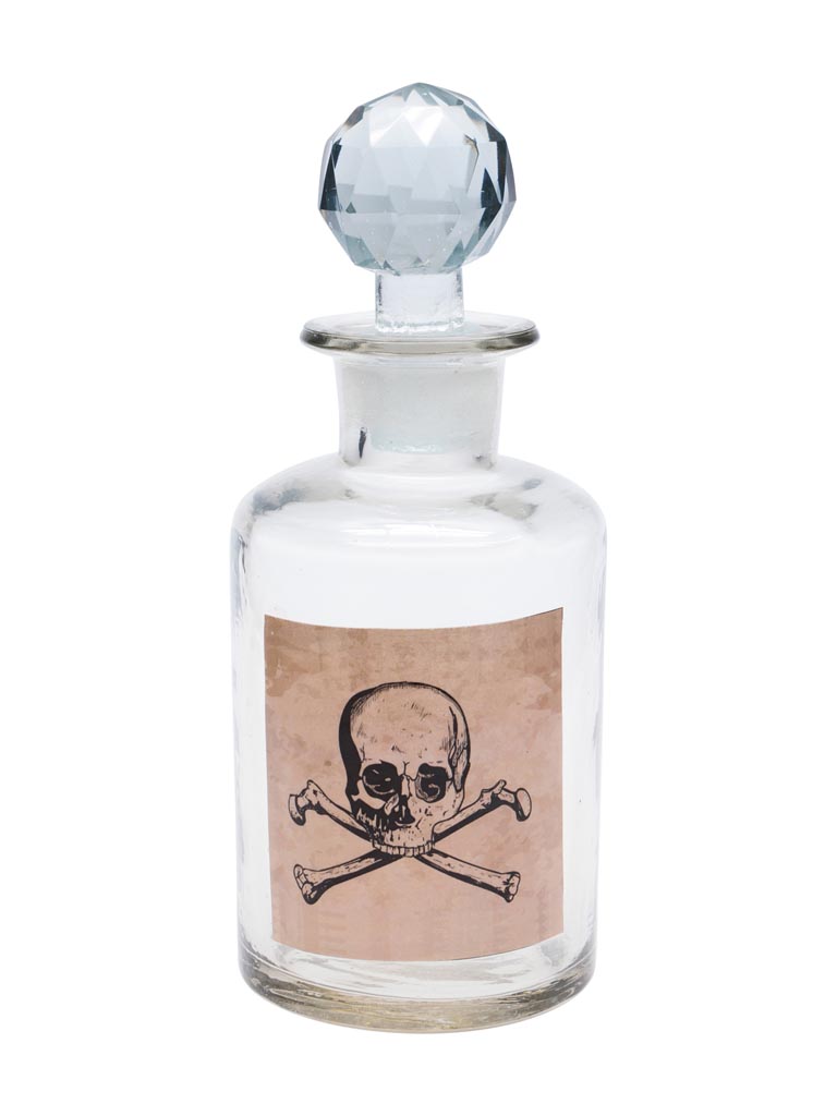 Bottle Poison with skull - 2