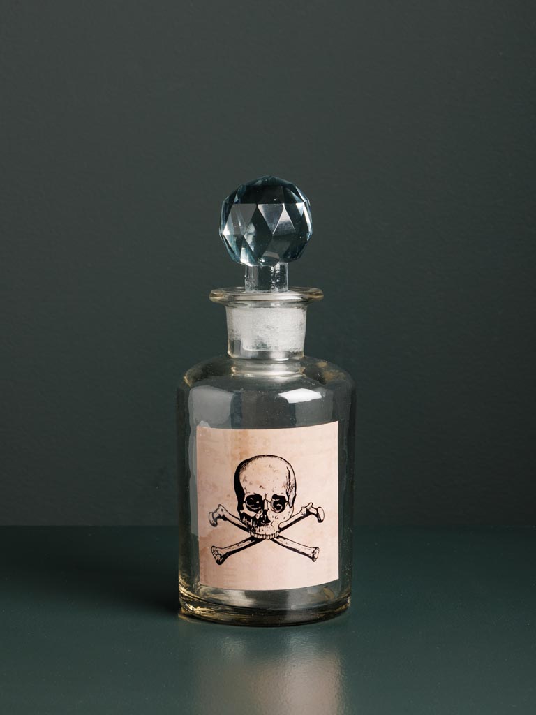 Bottle Poison with skull - 1