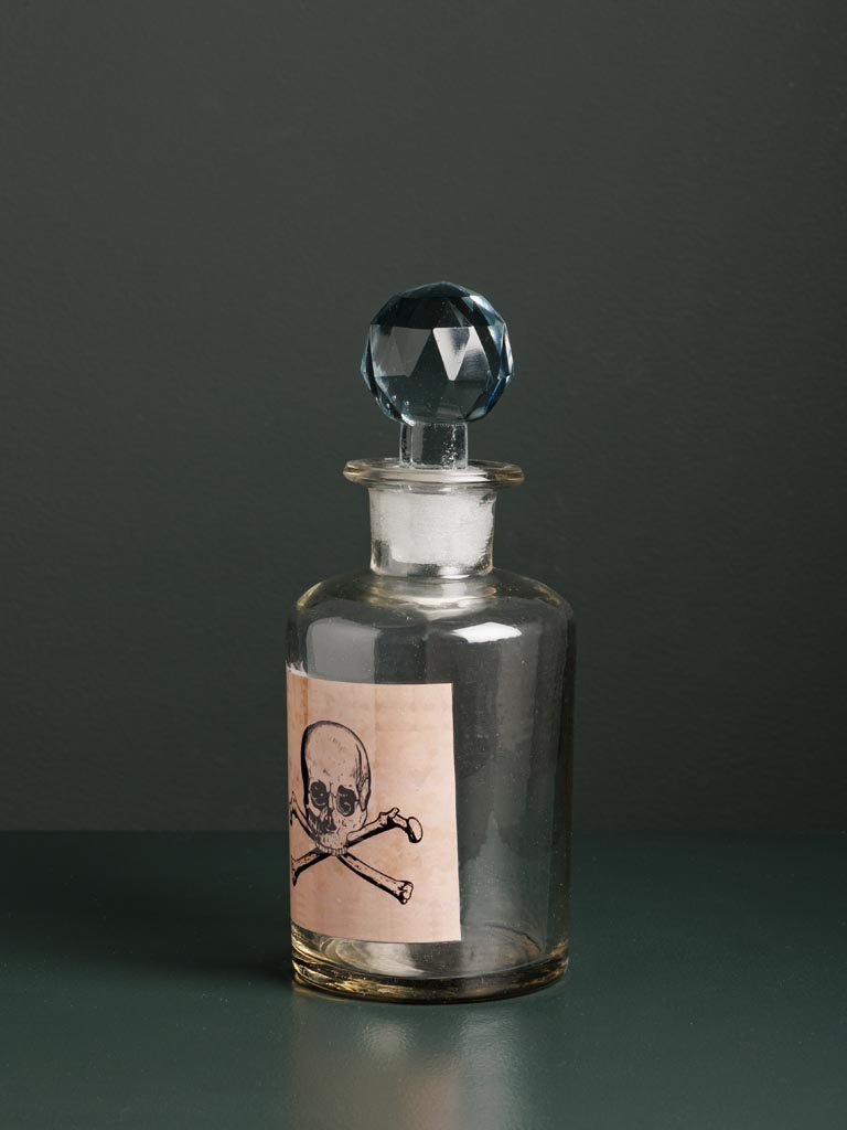 Bottle Poison with skull - 4