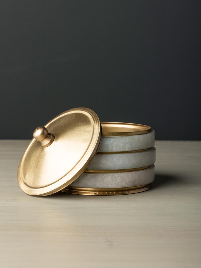 Small brass box - 5