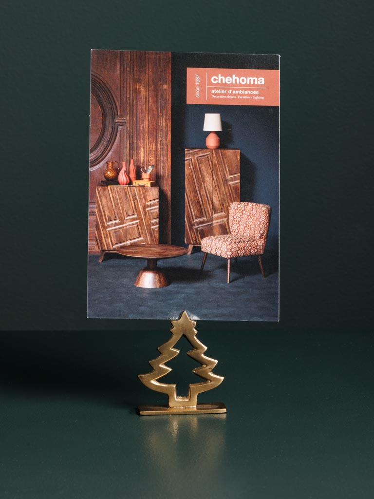 Modern xmas tree name holder - 1